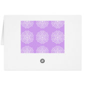 Lavender Mandala (Back Horizontal)