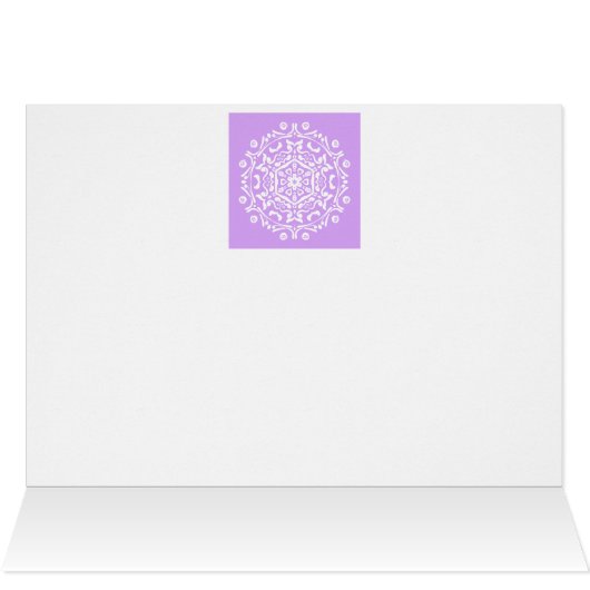 Lavender Mandala (Inside Horizontal (Top))