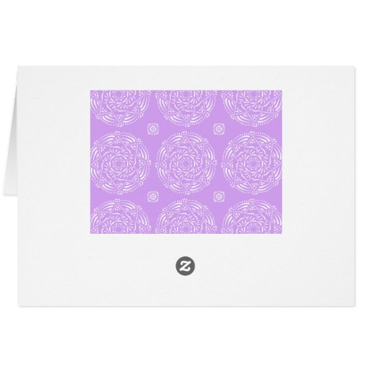 Lavender Mandala (Back Horizontal)