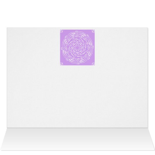 Lavender Mandala (Inside Horizontal (Top))
