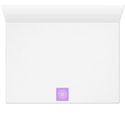 Lavender Mandala (Inside Horizontal (Bottom))