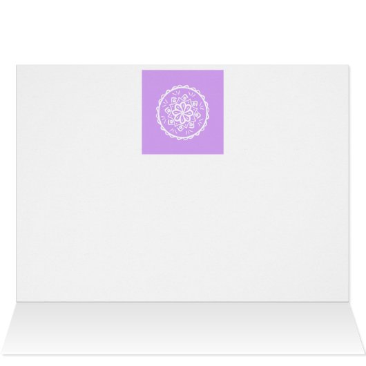 Lavender Mandala (Inside Horizontal (Top))