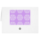 Lavender Mandala (Back Horizontal)