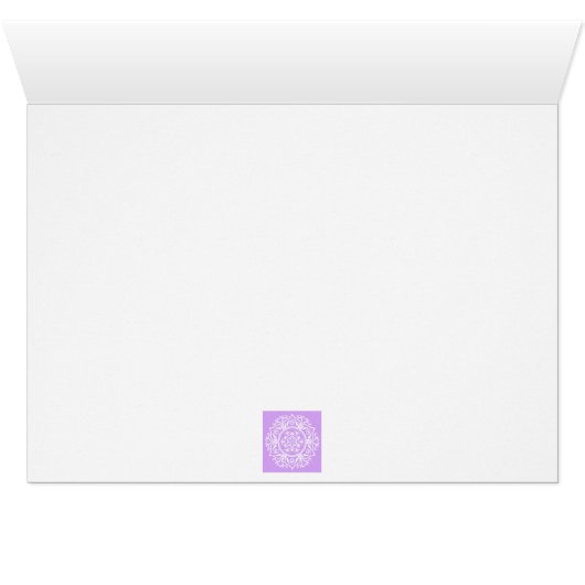 Lavender Mandala (Inside Horizontal (Bottom))