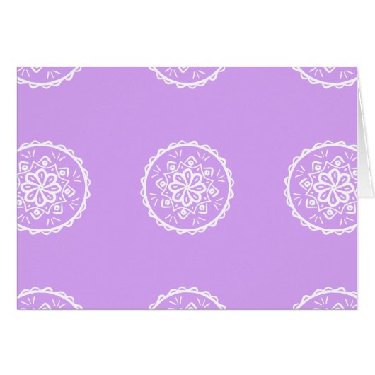 Lavender Mandala Cards (Front Horizontal)