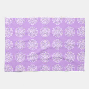 Lavender Mandala Towel