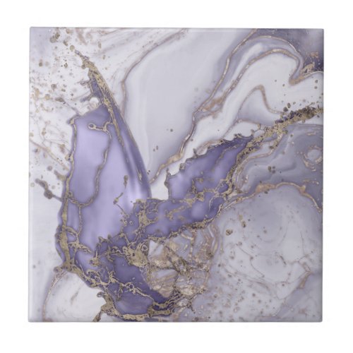 Lavender Marble Splash Ceramic Tile