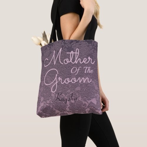 Lavender Mauve Purple Wedding Mother Of The Groom Tote Bag