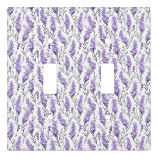 Lavender Meadows Light Switch Cover