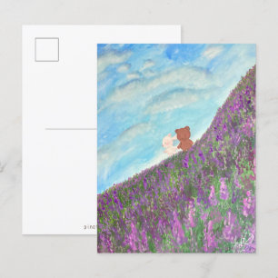 "Lavender Memory" Postcard & Envelope Set