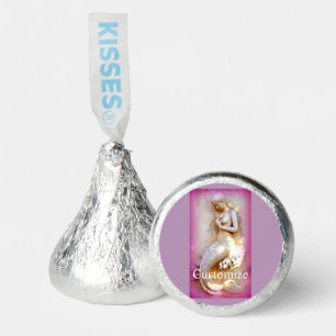 lavender mermaid chocolate oreo cookies hershey®'s kisses®
