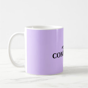 Lavender Minimalistic Coffee Mug