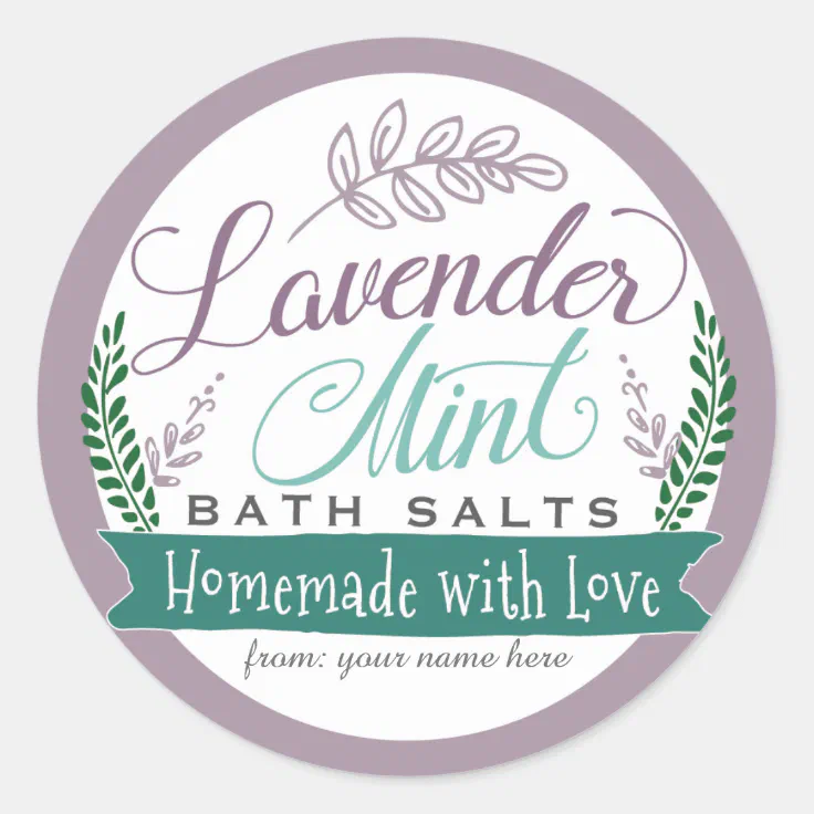 lavender mint bath salts recipe