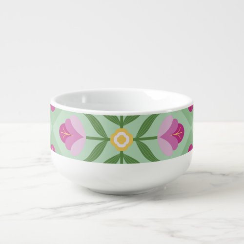 Lavender  Mint Soup Mug