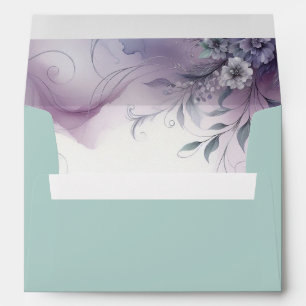 Lavender Mist and Watercolor Whispers Envelope
