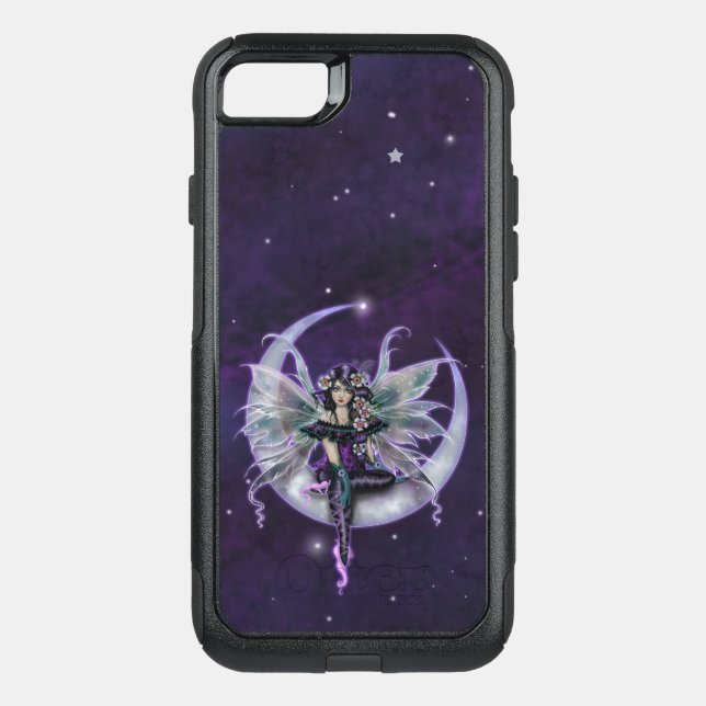 Lavender Moon Fairy by Molly Harrison Otterbox iPhone Case (Back)