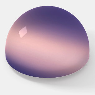 Lavender moonlight ombre effect  paperweight