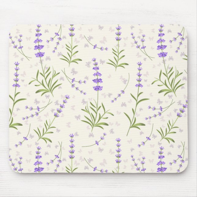 Lavender  mouse pad (Front)