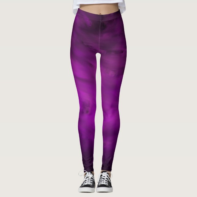 Lavender Movement - Leggings (Front)