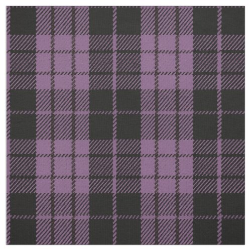 lavender multi black stripe plaid fabric