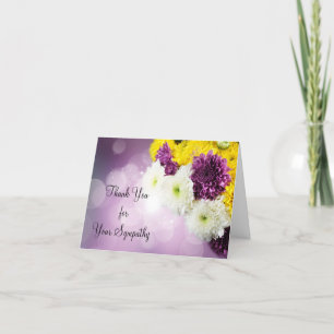 Lavender Mum Thank You Card