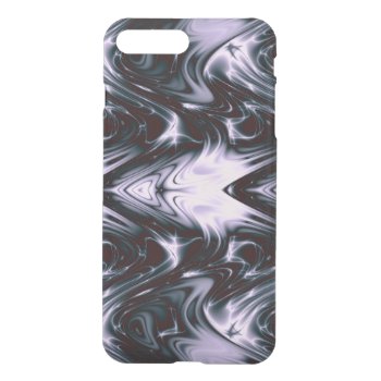 Lavender Muted Waves of Beauty Fractal iPhone 7 Plus Case