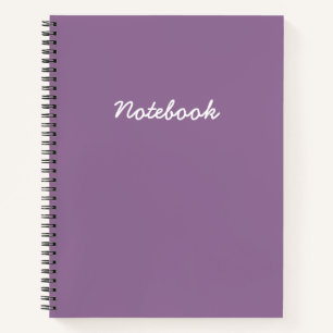 Lavender Notebook