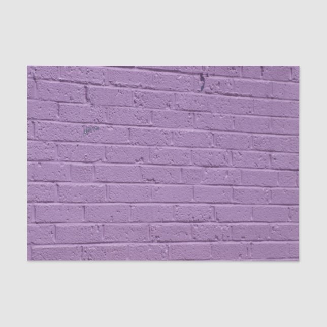 Lavender on Brick Tissue Paper (Front)