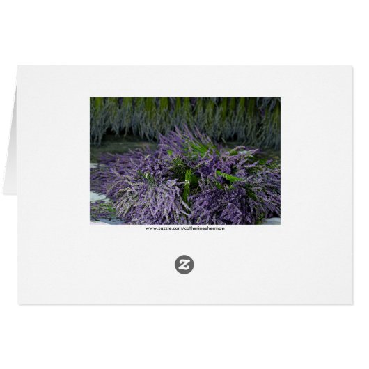 Lavender on Drying Rack (Back Horizontal)