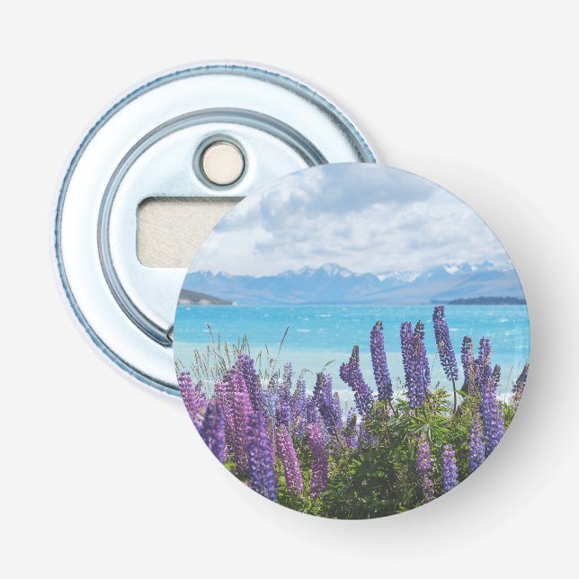 lavender on the lake shore bottle opener (Front)