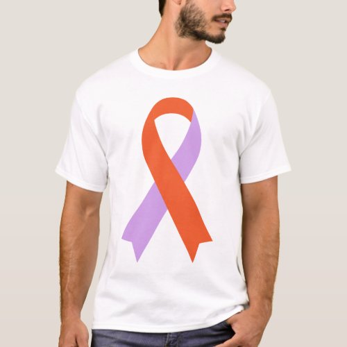 Lavender  Orange Eczema Psoriatic T Shirt