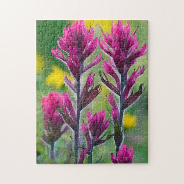 Lavender Paintbrush Jigsaw Puzzle (Vertical)