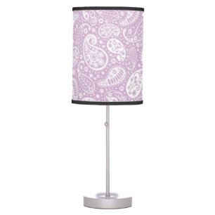 Lavender Paisley Table lamp