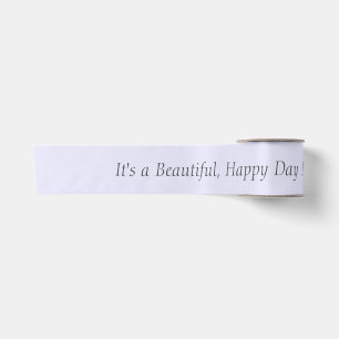 Lavender / Pale Violet E6E6FA - Custom or Blank Satin Ribbon