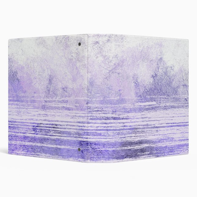 Lavender palette Abstract Digital Art 3 Ring Binder (Background)
