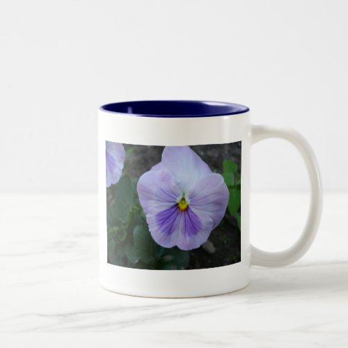 Lavender Pansy Mug