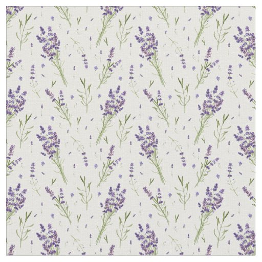 Lavender Pattern  Fabric