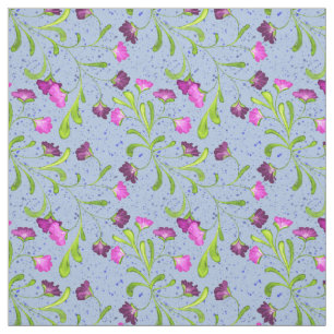 Lavender pattern print on fabric