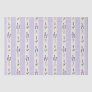 Lavender pattern tissue paper