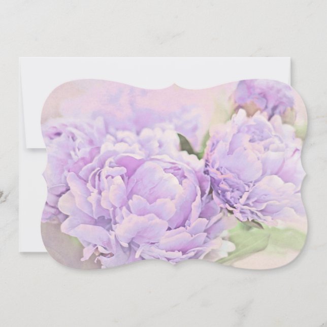 Lavender Peonies (Front)
