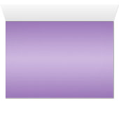 Lavender, Pink, and Ivory Reception Table Card (Inside Horizontal (Bottom))