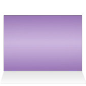 Lavender, Pink, and Ivory Reception Table Card (Inside Horizontal (Top))