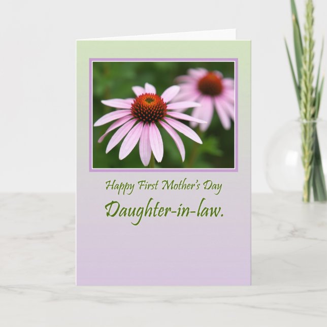 Lavender Pink Blossom Card (Front)