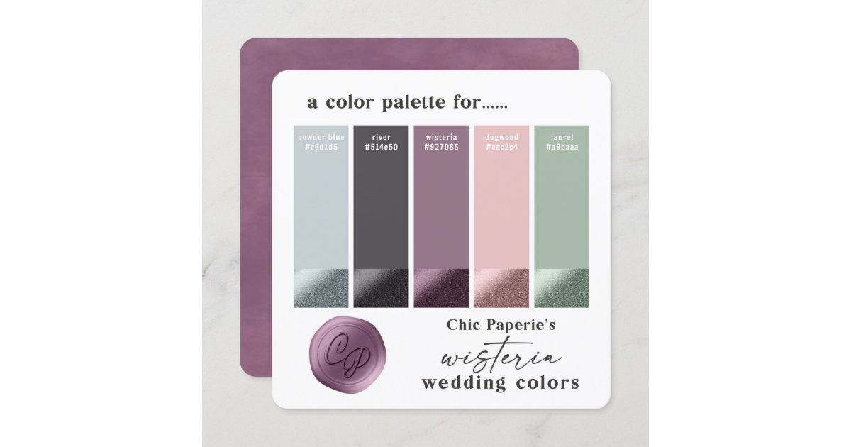 Wedding colors  Mauve wedding colors, Lavender color palette