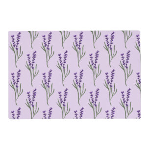 Lavender placemat Purple Pattern