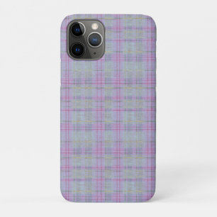 Lavender Plaid Harmony iPhone 11 Pro Case