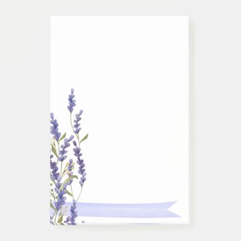 Lavender Post-it Notes by marainey1 at Zazzle