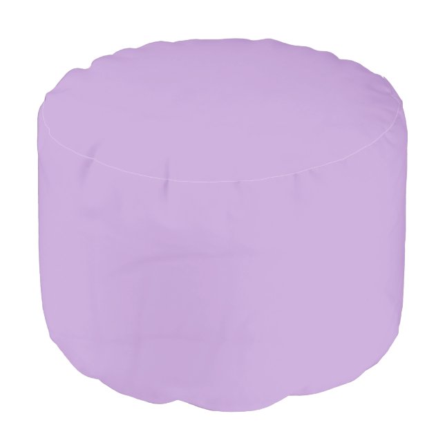 Lavender Pouf (Angled Front)