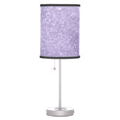 Lavender Princess Glitter #1 (Faux Glitter)  Table Lamp (Right)