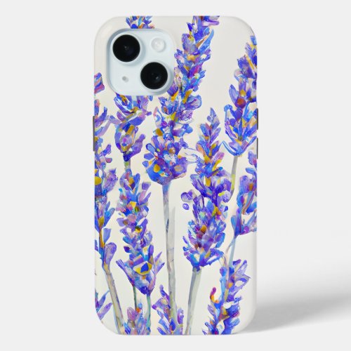 Lavender Print SmartPhone Case 